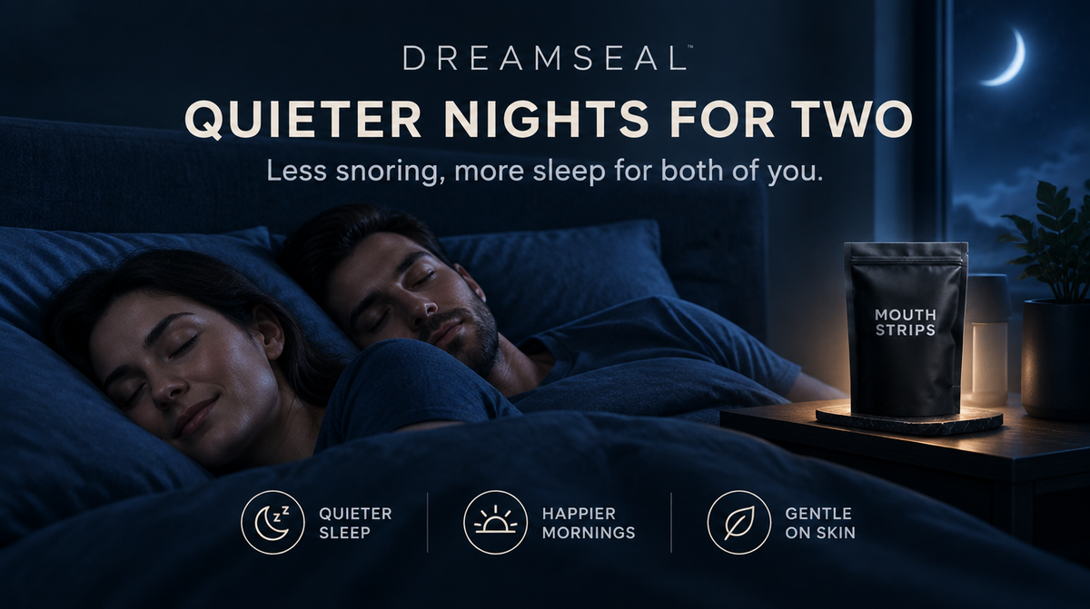 Sleep Mouth Tape - Wake Up Refreshed and Snore Less