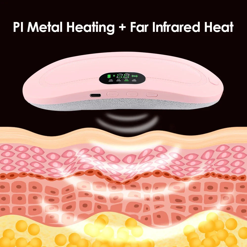 Electric Heating Pad for Cramps - Soothing Relief Belt