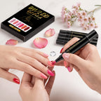 DIY Nail Polish Kit Nail Art Pens Long Lasting Vibrant Colors Nails Draw Design Waterproof Safty Easy To Use For Beginner DIY