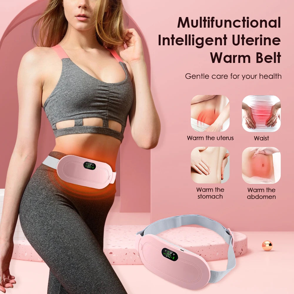 Electric Heating Pad for Cramps - Soothing Relief Belt