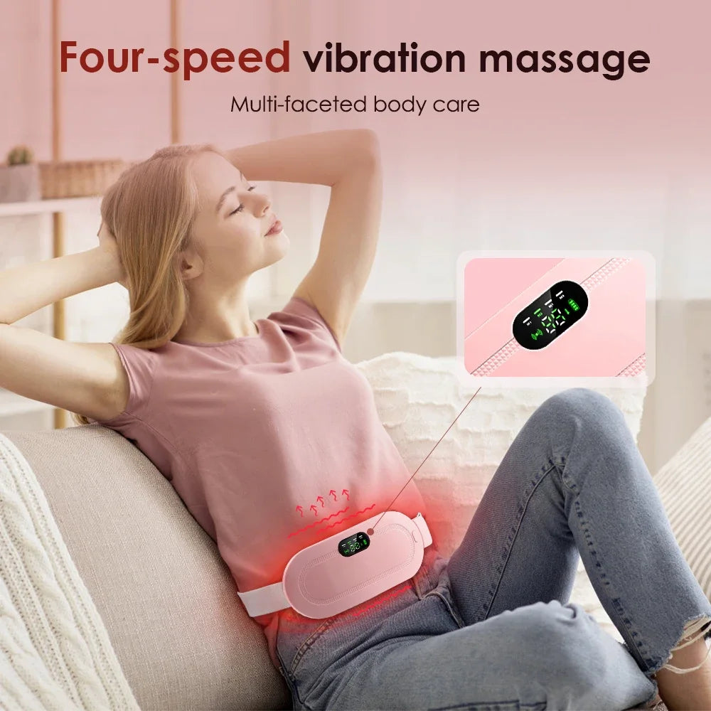 Electric Heating Pad for Cramps - Soothing Relief Belt
