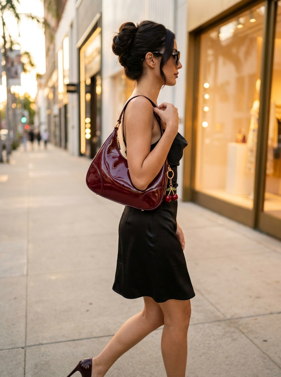 Vigs Cherry Cheri Y2K Hand Bag