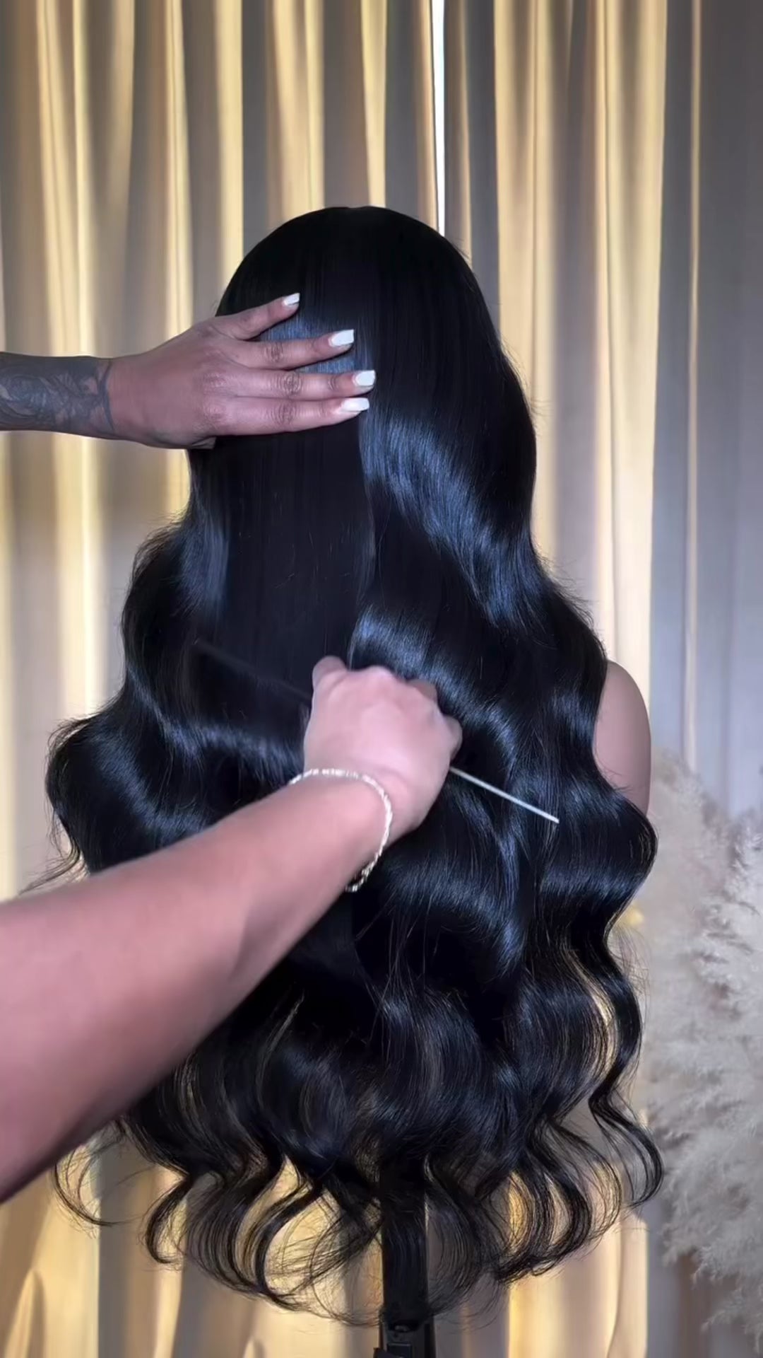 Vigs HD Lace Front Wig — Body Wave, Glueless, 100% Human Hair